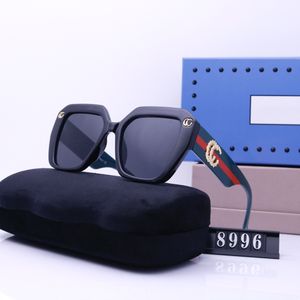 Gafas de sol de diseñador moda suave Gafas de sol de lujo para mujeres hombres Protector solar Sombreado de playa Protección UV gafas polarizadas regalo de moda con caja