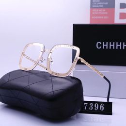 Designer zonnebril mode Sunscreen Luxe zonnebril voor heren dames Strandschaduw UV-bescherming gepolariseerde bril trendy cadeau met doos erg mooi