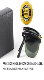 Gafas de sol de diseñador plegables 2176 Club Marca de lujo Master Shades para mujer de calidad superior para hombre Gafas de sol cuadradas Protección UV400 An1242681
