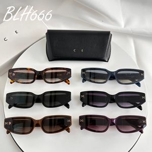 Designer zonnebril voor mannen en vrouwen 1: 1 Kattenglazen voor dames van hoge kwaliteit UV400 UV -resistent strand Outdoor Casual met doos