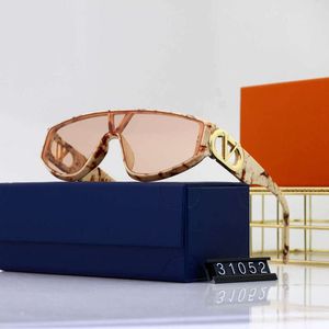 Designer zonnebrillen voor mannen en vrouwen Zonnebril met groot frame voor buitenzonnebril Stijlvolle en mooie luxe ovale zonnebril