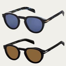 Lunettes de soleil de créateur pour hommes et femmes, assorties à la mode classique DB7029/S, style de luxe, qualité UV400, design unique, cadre complet, protection UV, lunettes de soleil individuelles