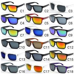 Lunettes de soleil de créateur pour hommes, ombre d'été, Protection UV400, lunettes de soleil de Sport pour hommes, 18 couleurs