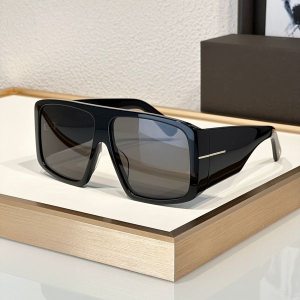 Lunettes de soleil de designer pour hommes femmes 1036 mode surdimensionnée CR-39 lunettes d'avant-garde style anti-ultraviolet classique popularité rectangle lunettes de cadre boîte aléatoire