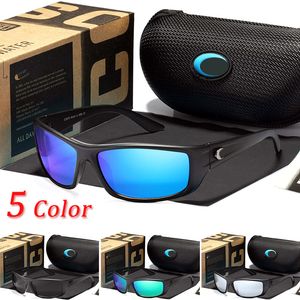 Gafas de sol de diseñador para hombres, mujeres, gafas de sol Costas, lentes UV400, deportes, conducción, pesca, gafas UV400, marco de silicona TR-90 de alta calidad