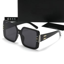Designer zonnebrillen voor heren dames gepolariseerde coole mode klassieke dikke plaat zwart wit frame luxe brillen heren zonnebril met originele doos