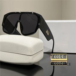 Lunettes de soleil de concepteur pour hommes femmes lunettes de soleil mode classique lunettes de soleil de luxe polarisées pilote surdimensionné lunettes de soleil UV400 lunettes PC cadre Polaroid lentille S6014