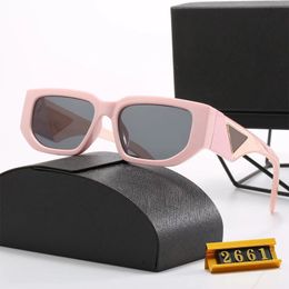 Designer zonnebril voor heren dames UV400 gepolariseerd reizen strand mode straat schieten buitensportbrillen
