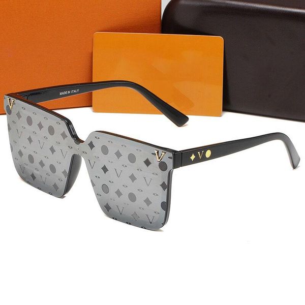 Lunettes de soleil design pour femme homme lunettes de soleil polarisées carré fleur lettre lunettes lunettes de soleil 6 couleurs Adumbral