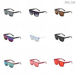 Lunettes de soleil design pour femme homme rayons ombragés lunettes de soleil soleil avec des lunettes lunettes de mode de luxe un voyage de plage en plein air incontournable avec du jaune