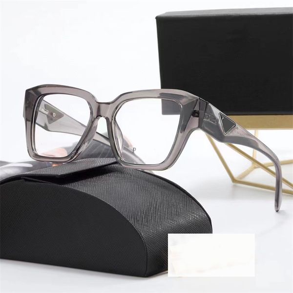 Lunettes de soleil design pour femmes lunettes claires triangle lunettes de soleil de luxe pour hommes lunettes de soleil de plage en plein air imprimé léopard cadre noir ga079