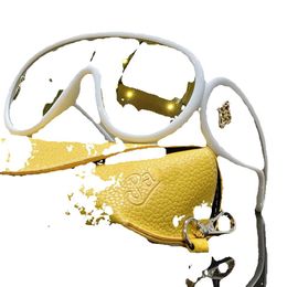 Designer zonnebril voor dames Bril UV-bescherming Mode zonnebril Letter Casual bril Zeer goed
