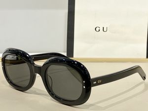 Gafas de sol de diseñador para mujer Letra G0497 Tamaño 56-24-145 Gafas graduadas ovaladas