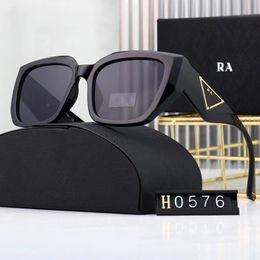 lunettes de soleil design pour femmes lunettes de luxe lunettes de soleil lettre populaire lunettes unisexe mode lunettes de soleil en métal avec boîte très bon cadeau