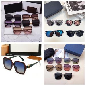 lunettes de soleil design pour femmes lunettes de luxe pour homme femme en plein air de haute qualité marque top luxe avec boîte