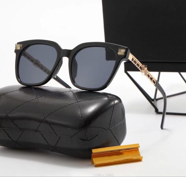 lunettes de soleil design pour femmes lunettes de luxe lettre Twist tissage designers lunettes de soleil lunettes unisexe mode lunettes de soleil en métal avec boîte
