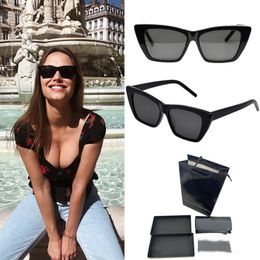 Lunettes de soleil de créateurs pour femmes Luxury Mens Sun Sunshes Retro Cat Eye UV400 Eyewear Ladies Polarise Eye Lunets