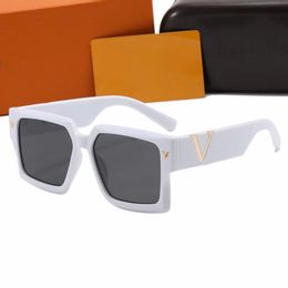 Designer zonnebrillen voor dames luxe herenzonnebrillen buiten rijden en strandreizen casual mode UV-bestendige zonnebril