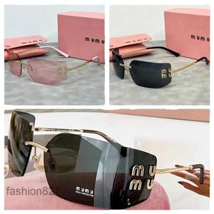 Designer zonnebril voor dames heren bril unisex populaire bril brief strandzonnebril UV400 met doos Zeer mooie Gifty4gj