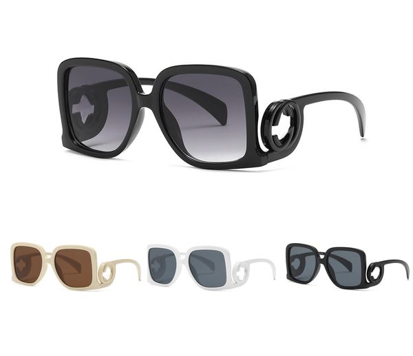 Lunettes de soleil de designer pour femmes hommes lunettes de soleil pour hommes Lunette de soleil femmes lunettes de soleil de luxe designers UV400 lunettes de lunettes carrées cadre voyage plage