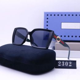 Designer de óculos de sol para mulheres homens óculos de sol moda clássico óculos de sol luxo polarizado piloto pc quadro oversized uv400 eyewear 2024