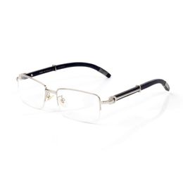 Lunettes de soleil design pour femmes hommes semi-montures lunettes de soleil France mode rétro tendance marque de luxe lunettes carti lunettes réfléchissantes 241T