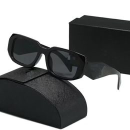 Lunettes de soleil design pour femmes hommes lunettes de soleil femmes marque de luxe signature triangulaire Goggle Beach lunettes de mode en plein air