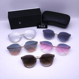 Gafas de sol de diseñador para mujeres, gafas de sol para hombre, hombres, CCCCC, estilo de letra, gafas, gafas unisex, conducción deportiva, múltiples estilos de sombras