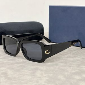 Gafas de sol de diseñador para mujer, gafas de sol para hombre, montura rectangular clásica, gafas, gafas de playa al aire libre para hombre, mezcla de colores, luz polarizada