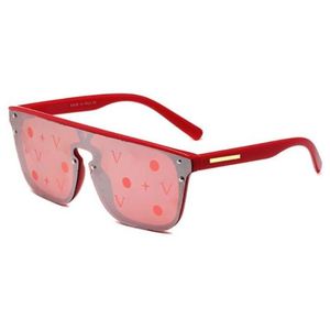 Lunettes de soleil design pour femmes lunettes de soleil hommes hommes lunettes de soleil à lentilles de fleurs lettre lunettes de soleil design unisexe lunettes de soleil de voyage noir gris rouge plage L o u i s V u i t t o n