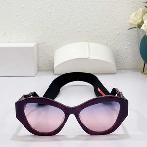 Lunettes de soleil de créateur pour femmes et hommes, marqueur triangulaire, œil de chat, prises dans la rue des femmes. Les mêmes 07ys livrées avec des ceintures à lunettes avec logo et boîte.