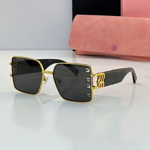 gafas de sol de diseñador para mujer gafas mui mui discreto lujo encanto único Piezas de moda Gafas de montura grande gafas de sol de fiesta Lente esqueleto Sombras de pierna ancha