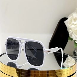 Lunettes de soleil de styliste pour femmes, verres surdimensionnés, Ford, marque classique, boîte originale