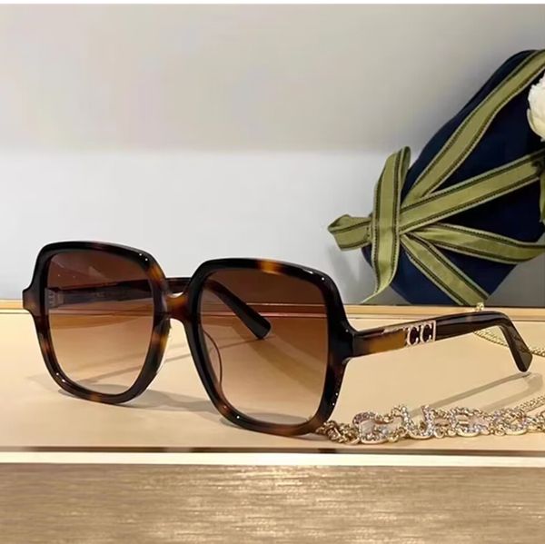 Gafas de sol de diseñador para mujer G letra retro cuadrado gafas de sol de montura grande gafas de sol polarizadas de moda para mujer gafas de sol G1189S