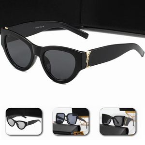 Lunettes de soleil de créateurs pour verres de femmes UV400 Protection Fashion Sunglass Lettre de lunettes décontractées Très bien 2024