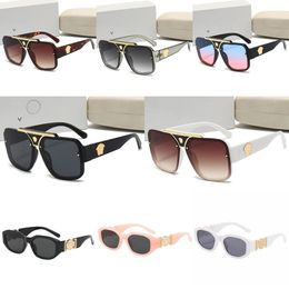 Designer zonnebril geschenk met doos dames luxe mode vintage bril van topkwaliteit unisex bril bril outdoor mannen casual zonnebril merklens
