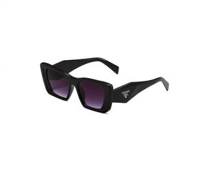 Gafas de sol de diseñador Lentes de nailon HD unisex UV400 Anti-radiación calle moda pasarela de playa Estilo a juego adecuado gafas rectangulares lunettes de soleil homme