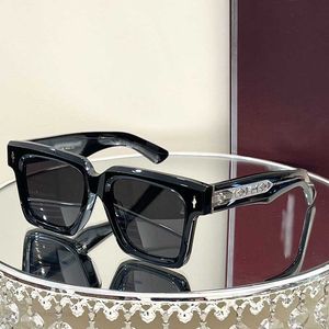 Lunettes de soleil design JAC MAR MAG BELIZE à la main avec cadre en plaque épaisse lunettes de soleil pliables hommes femmes saccoche trapstar qualité de luxe boîte originale K0MZ