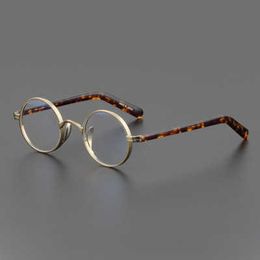 Lunettes de soleil designer Collection japonaise de John Lennons même petit cadre ronde République de Chine Style Glasses