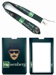 Designer de óculos de sol chaveiro programa de tv quebrando mau pescoço cinta cordão para chaves cartão de identificação ginásio telefone cintas usb crachá titular diy lariat cordão