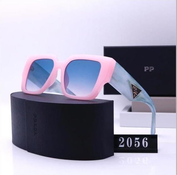 Designer Lunettes de soleil Lettres Cadre pour hommes LETTRES DES FEMANS LUNETTE LUNEURS SUN POUR LES FEMMES POLARISÉS SUPÉRITÉ POLARISE SUPÉRIE