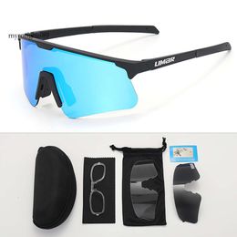 Lunettes de soleil masculines pour femmes concepteurs de qualité supérieure Limar Sports extérieurs verres à vélo de vélo de vélo de vélo en direct