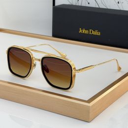 John Dalia Designer zonnebril voor dames Mode Sport Gepolariseerde UV-bescherming Bril Strand Heren Dames Trendy Heren Roze Zwart Zonnebril ROBERT MAAT 53-22