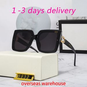 Gafas de sol de diseñador Gafas de sol de letras de lujo para mujeres Gafas Men Classic UV Gafas de sol de moda Adecuado al aire libre Playa con caja 5 Niza