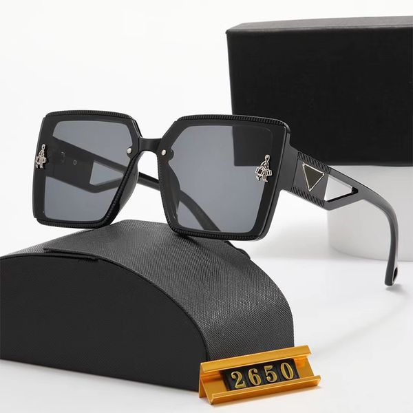 Lunettes de soleil de créateurs Lunettes de vue carrées de luxe Porter des lunettes de mode de célébrités en ligne confortables