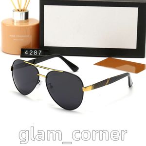 Designer zonnebril luxe vintage spiegel feest des lunettes de soleil vissen fietsen met originele doos zon mensen