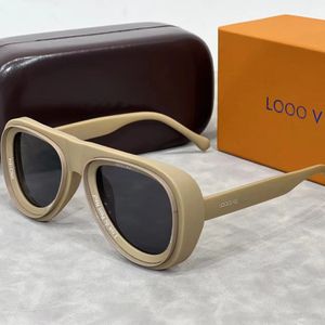 Designer zonnebril man vrouwen luxe mode rechthoek zonnebril UV Beschermingsglazen unisex outdoor reis ontwerper bril met logo box erg mooi