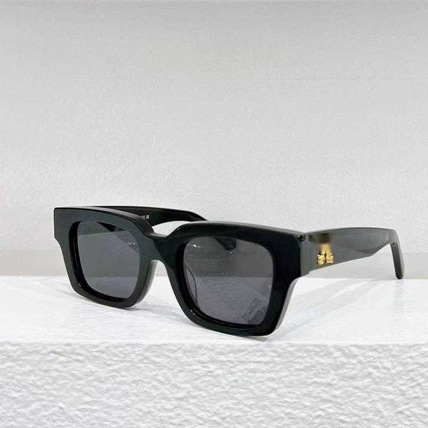 Lunettes de soleil designer March Tiktok Net Personnalité Lunettes de soleil Femelles Fashion Sunglasses Marque