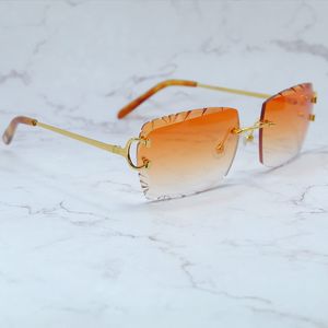 Designer lunettes de soleil hommes et femmes diamant coupe luxe Carter lunettes de soleil Vintage nuances lunettes Gafas De Sol Hombre