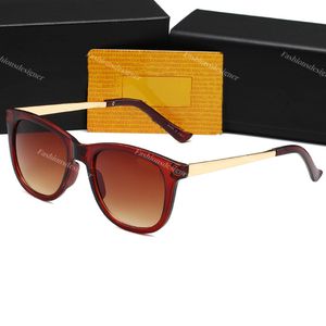 Designer zonnebrillen Men GA Sunglass Gafas de Sol Ladies Designers Populaire modemerken retro kat oogvorm frame glazen vrije tijd willekeurige stijl luxe zonneglas